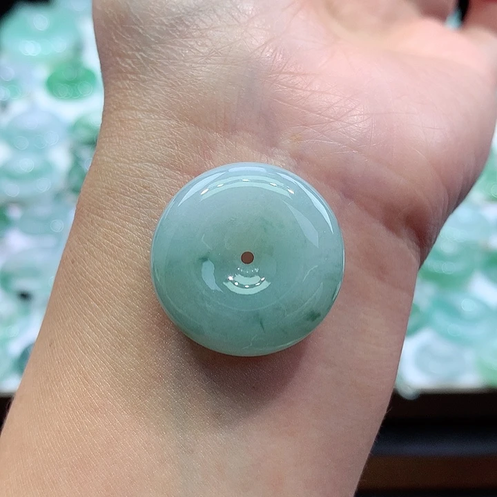 颈饰未镶嵌翡翠85尺寸24*8.2