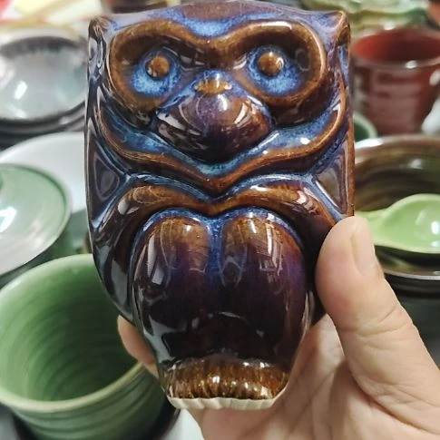 瓷片磁州窑五厂，七厂摆件，瓷片！