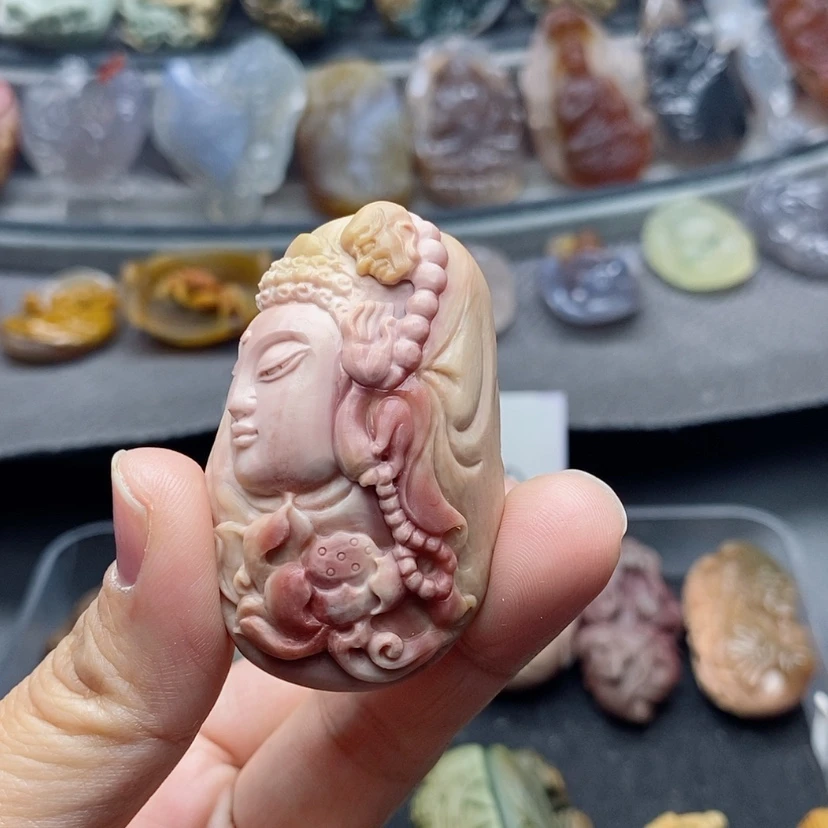 【闪购商品】未镶嵌吊坠定制石英质玉