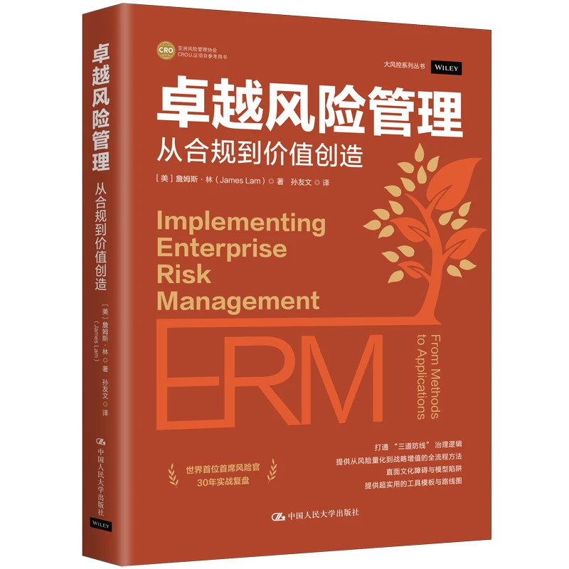 【大风控系列丛书】卓越风险管理 ——从合规到价值创造 詹姆斯·林