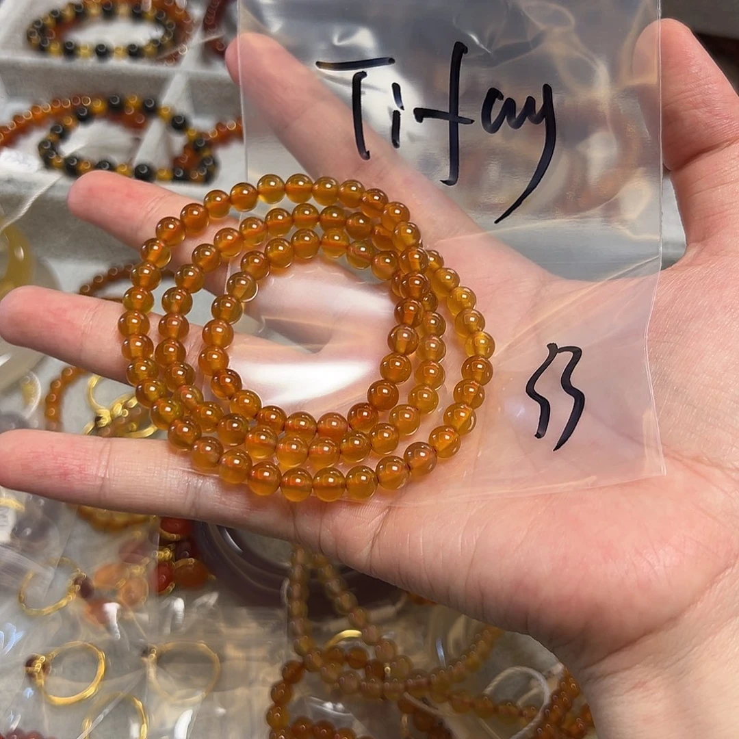 T***y玛瑙/玉髓未镶嵌珠宝半成品