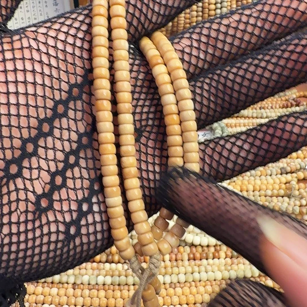 手串菩提根/象牙果龙脊菩提药片手持