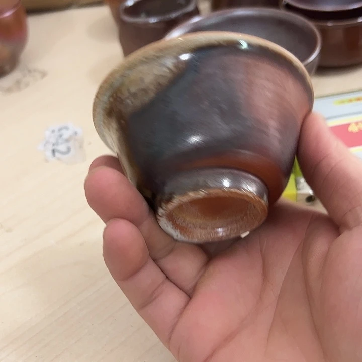 柴烧茶具陶瓷杯子