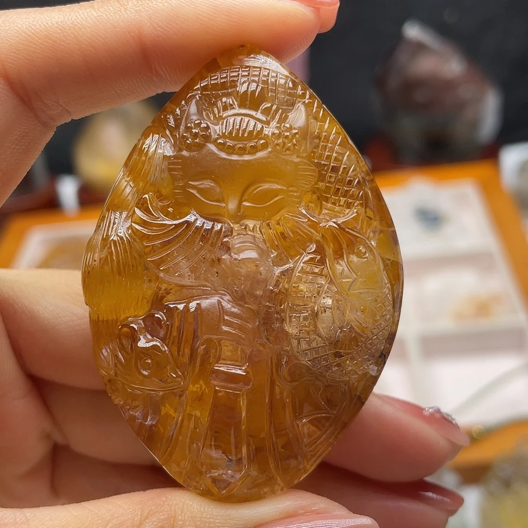 颈饰未镶嵌水晶天然