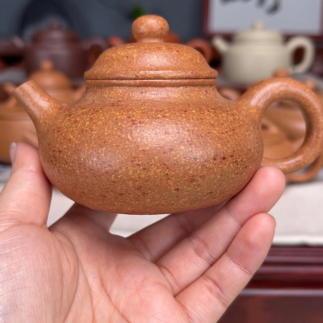 茶壶紫砂梨皮黄的200