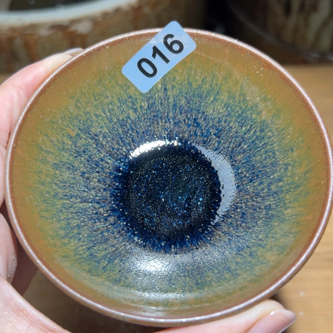 用***4茶盏全手工原矿原釉建盏