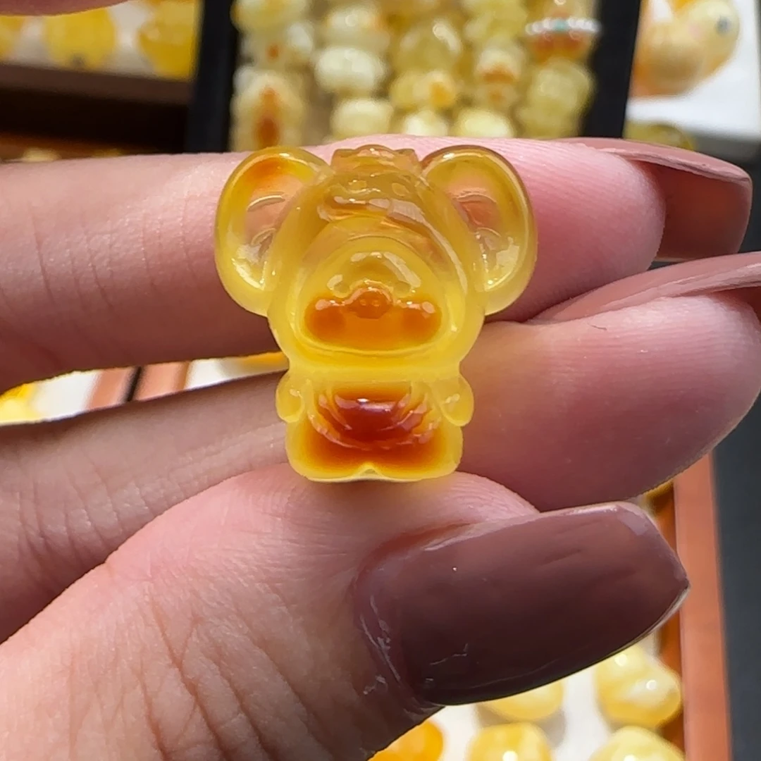 琥珀未镶嵌裸石琥珀蜜蜡