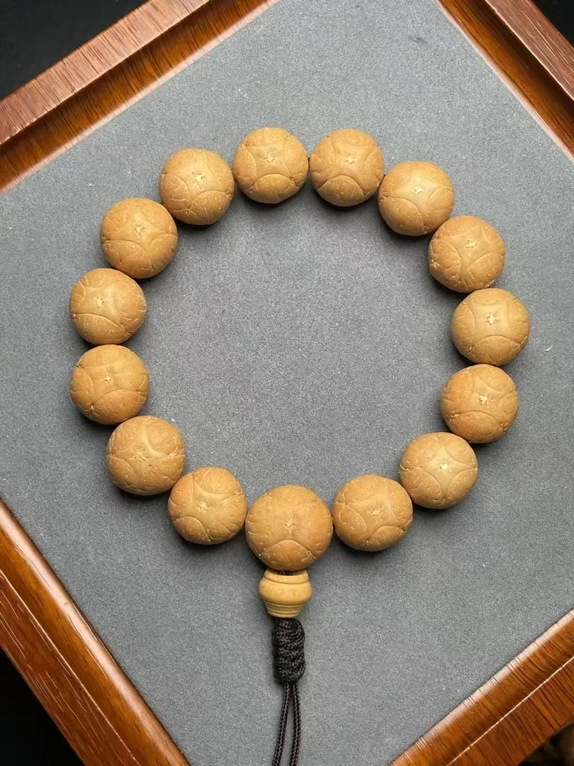 2025年新籽 尼泊尔精品17mm麒麟菩提手串