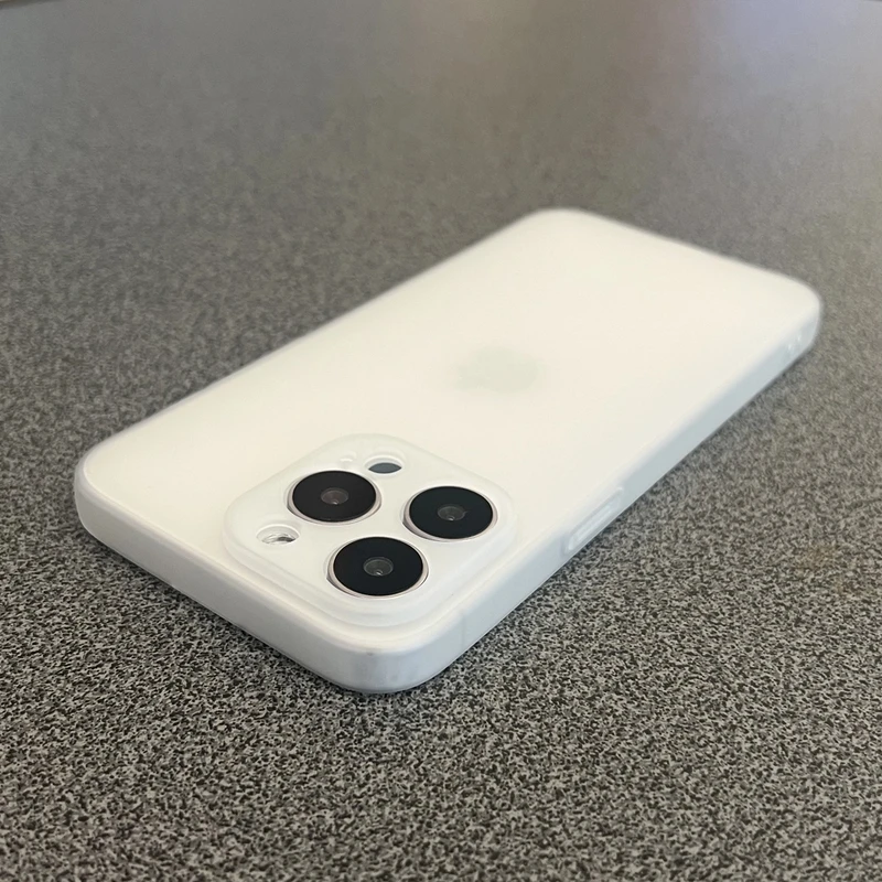 【直边磨砂】适用iPhone15Plus手机壳苹果14Promax简约13软16
