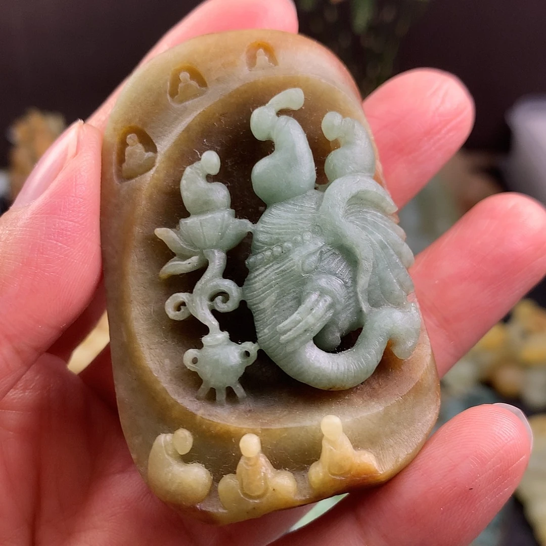 定制翡翠未镶嵌悟道