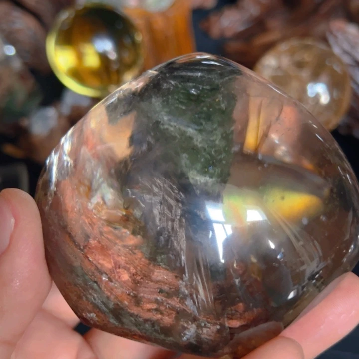 水晶珠宝半成品未镶嵌漂***人