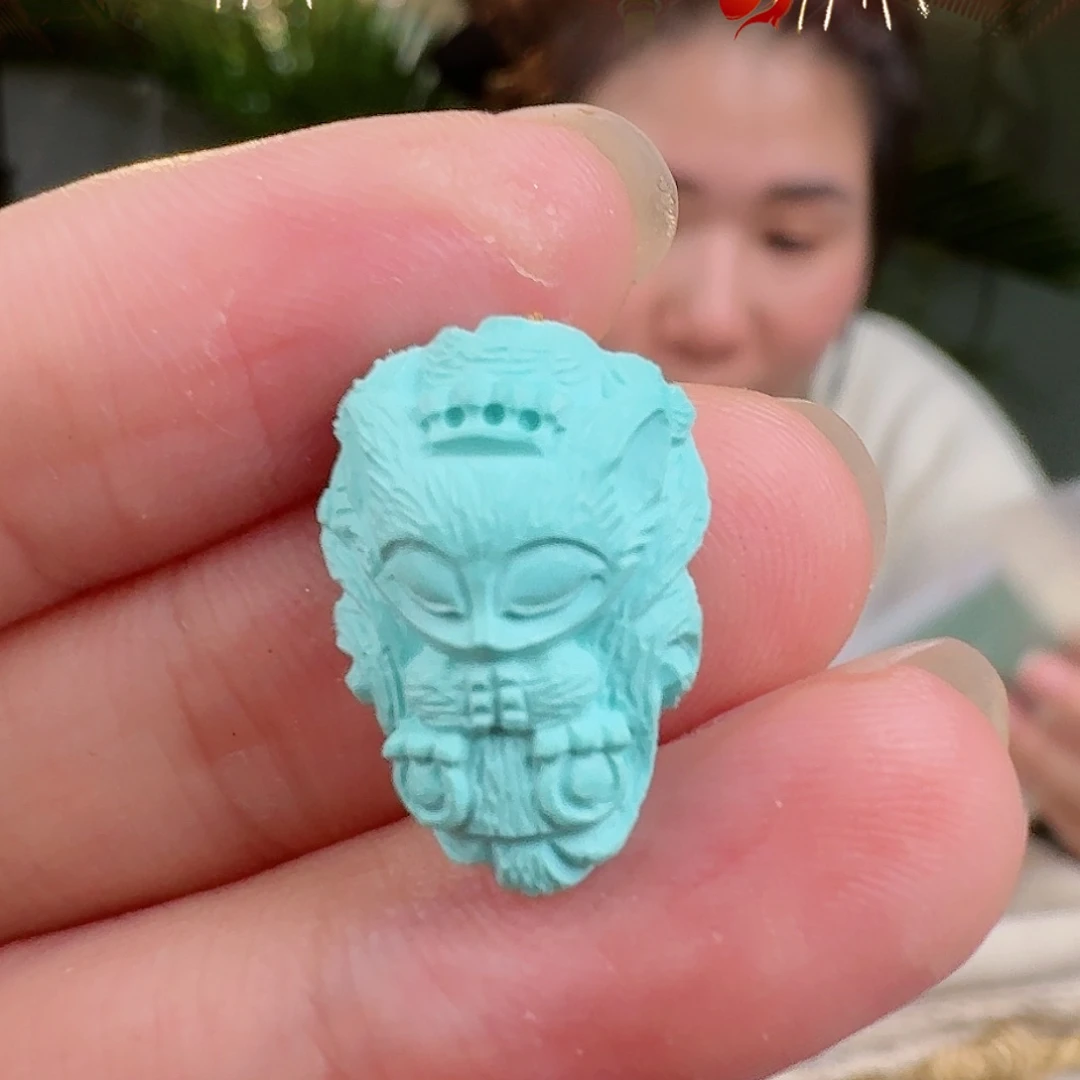 绿松石珠宝奇石未镶嵌