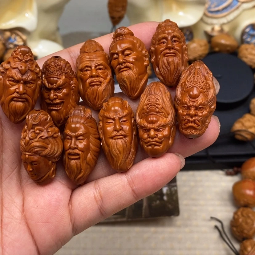 【闪购商品】橄榄核吊坠橄榄手工雕刻工艺