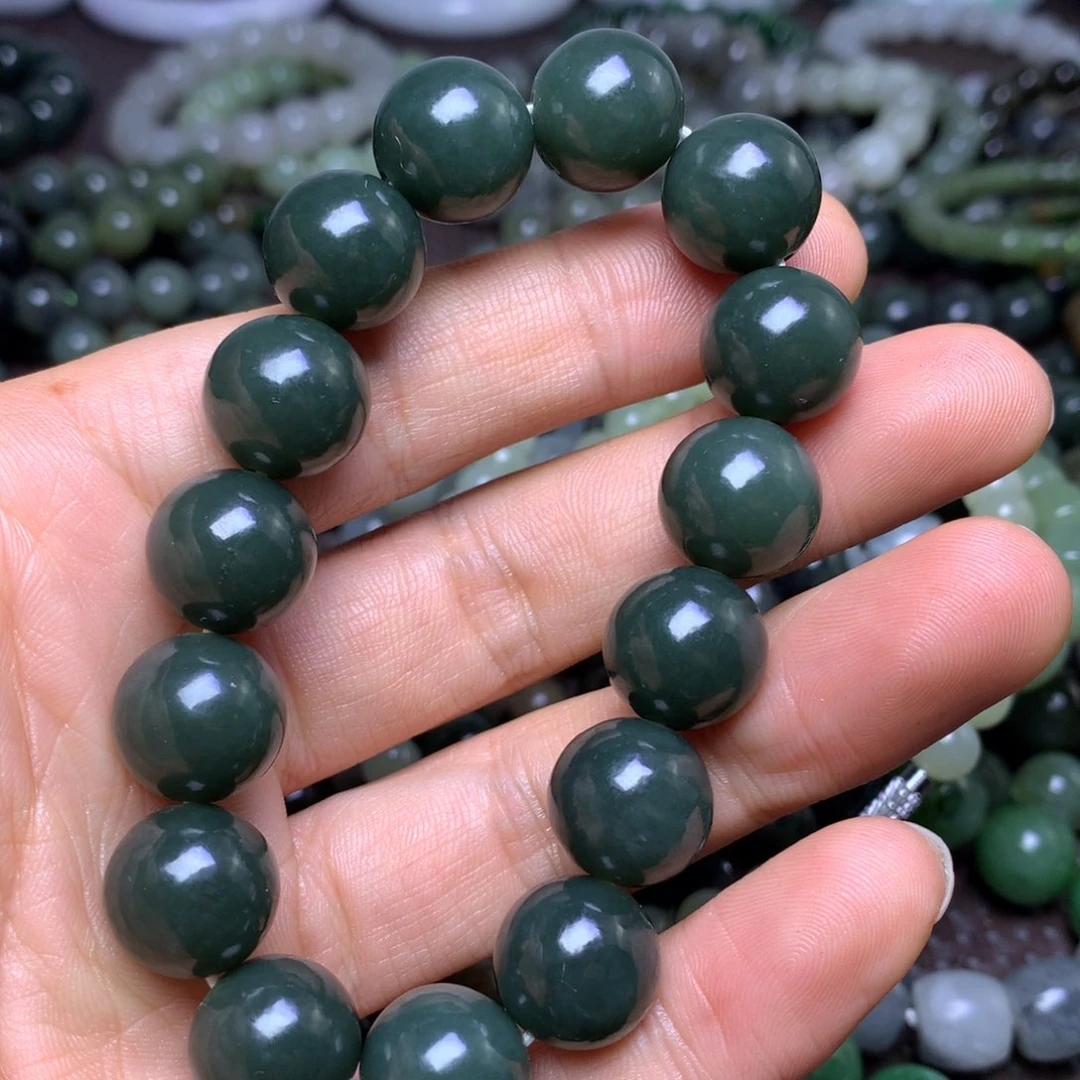 未镶嵌手串和田玉14