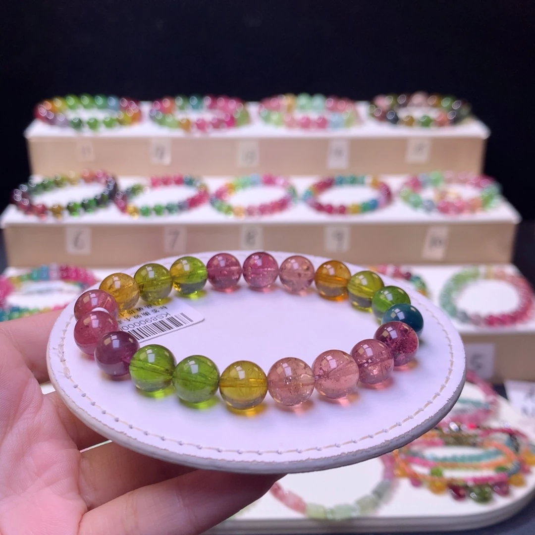 未镶嵌手链碧玺碧玺