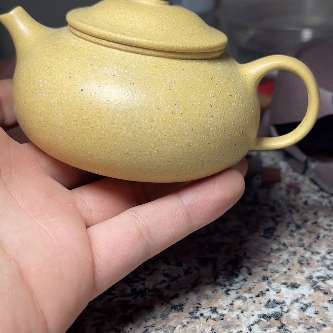 茶壶紫砂微瑕许娟本绿寒江