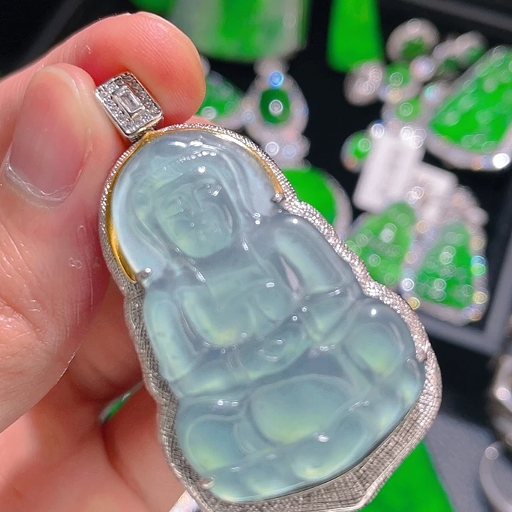 翡翠吊坠(不含链)未镶嵌