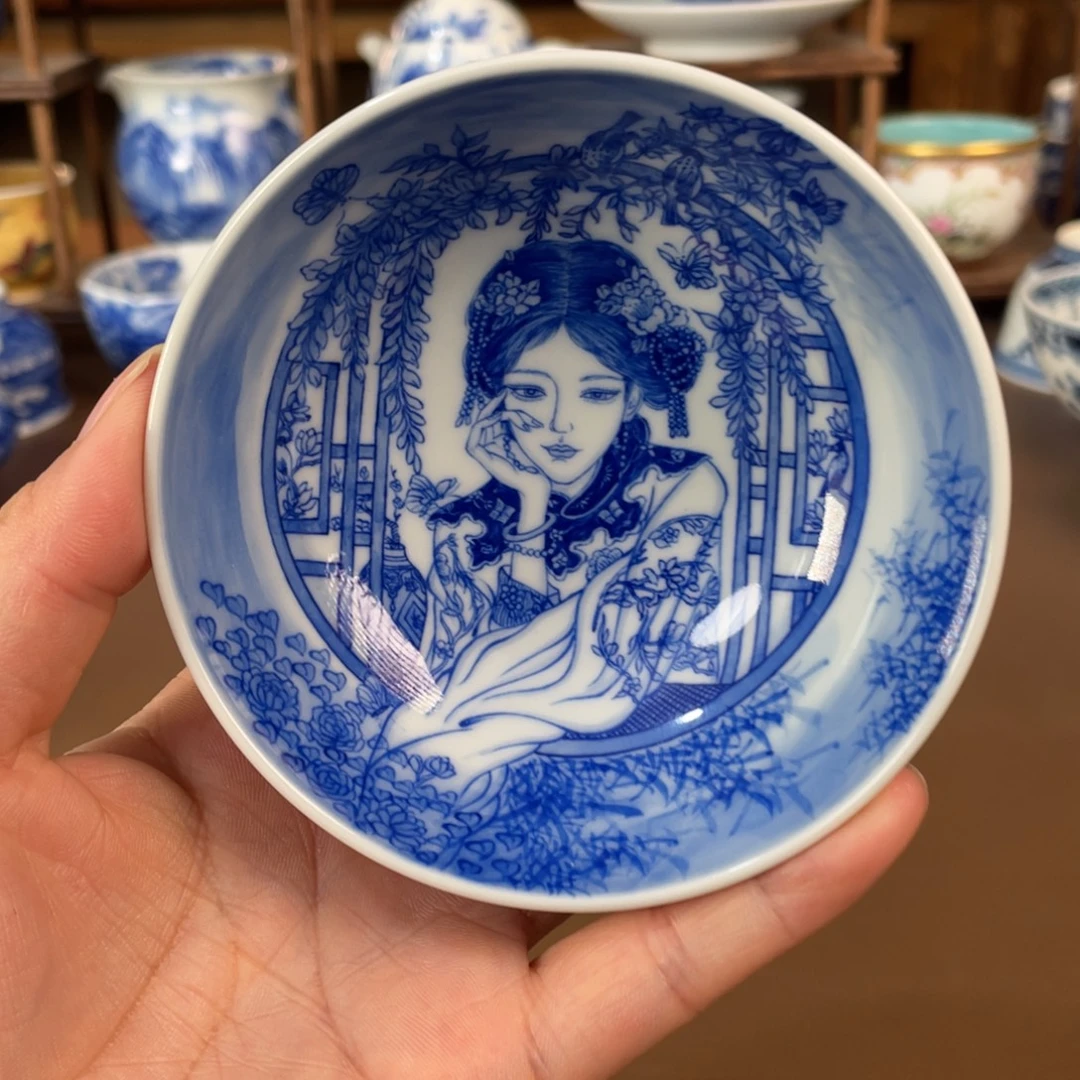 景德镇陶瓷手工手绘