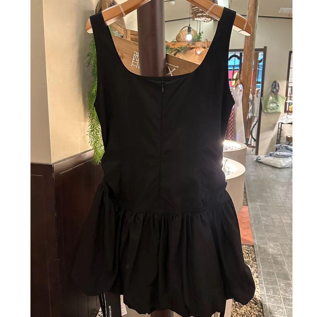 西町村屋芭蕾风无袖连衣裙(含项链)XAAB10116