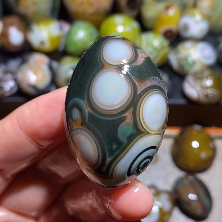 未镶嵌玛瑙/玉髓珠宝半成品108