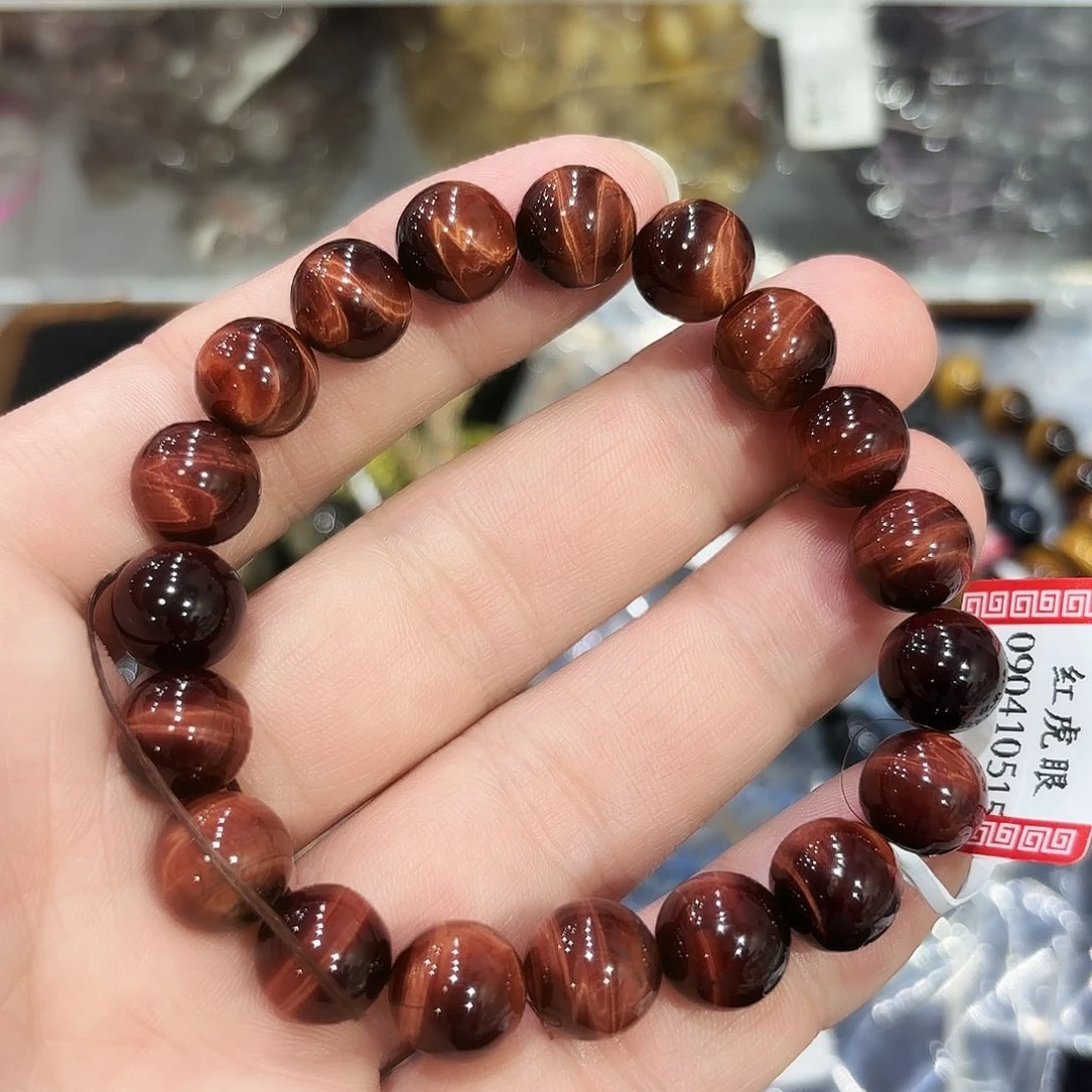 未镶嵌水晶手串红
