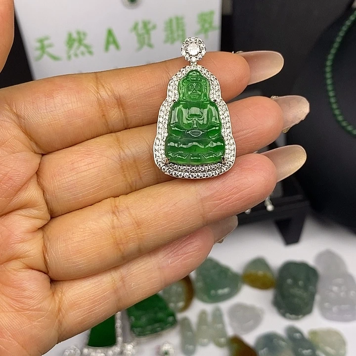 翡翠未镶嵌耳饰翡翠未镶嵌挂件