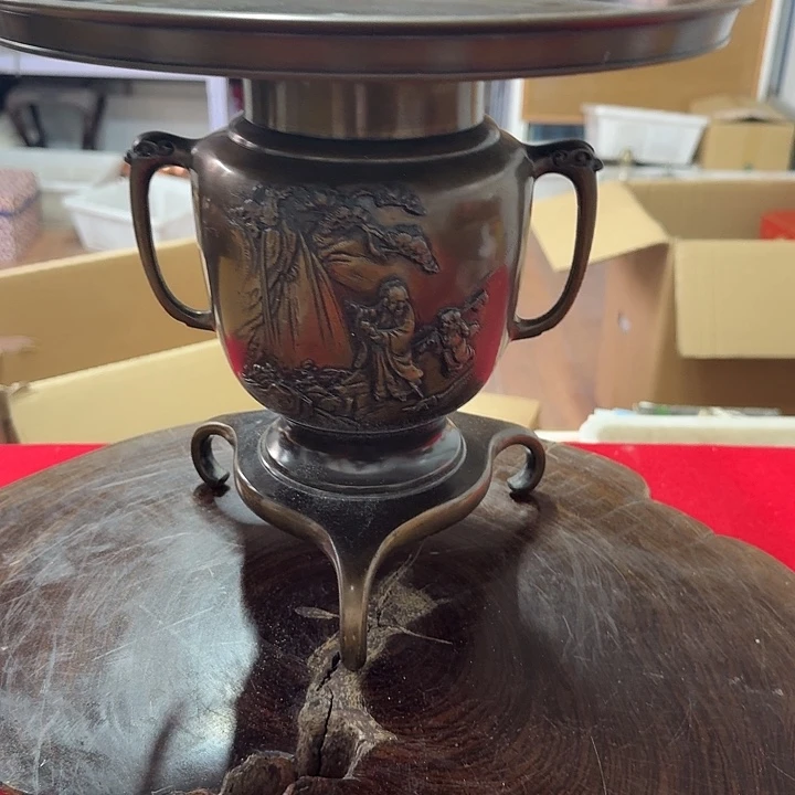 红****鱼中古回流老货品，老摆件123