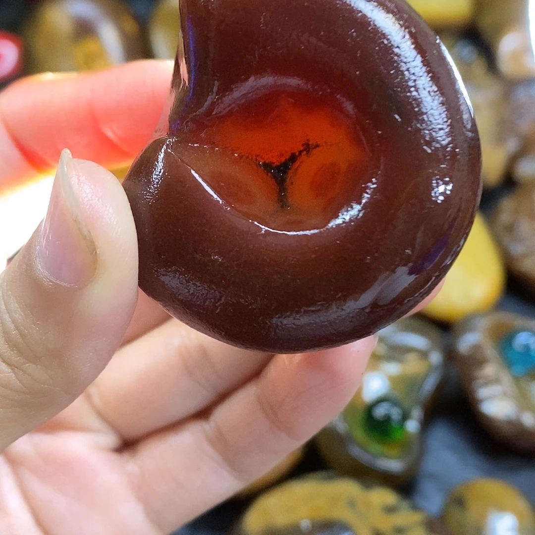 玛瑙/玉髓未镶嵌手把件