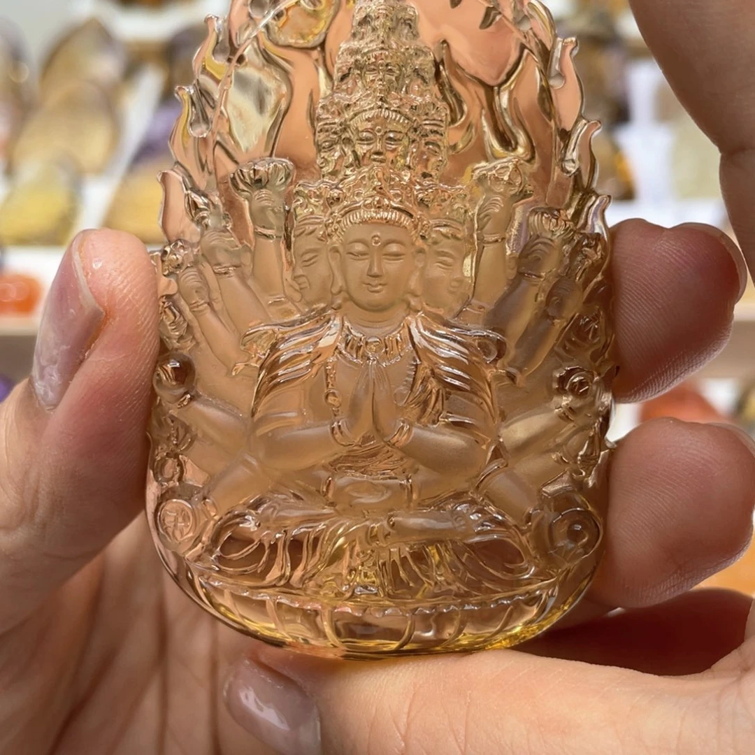 颈饰未镶嵌水晶定制