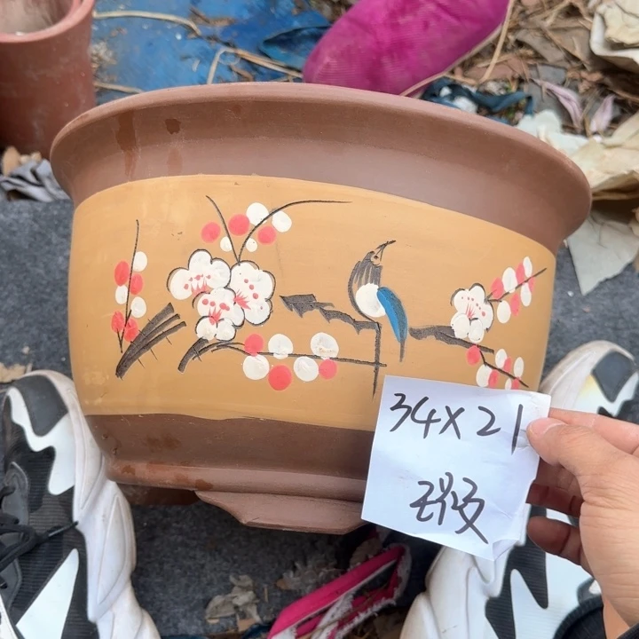 紫砂花盆特价清仓