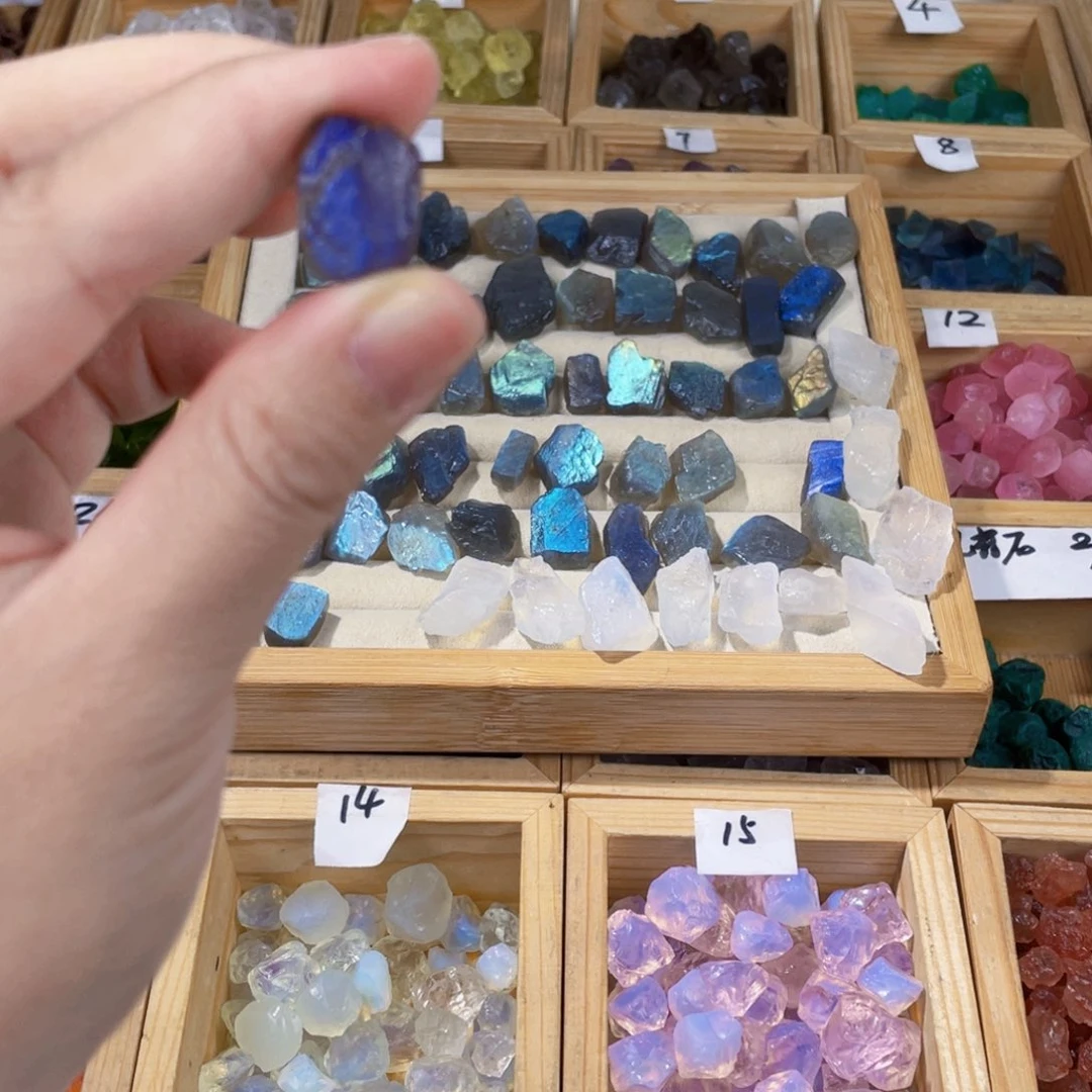 水晶珠宝半成品未镶嵌7*?