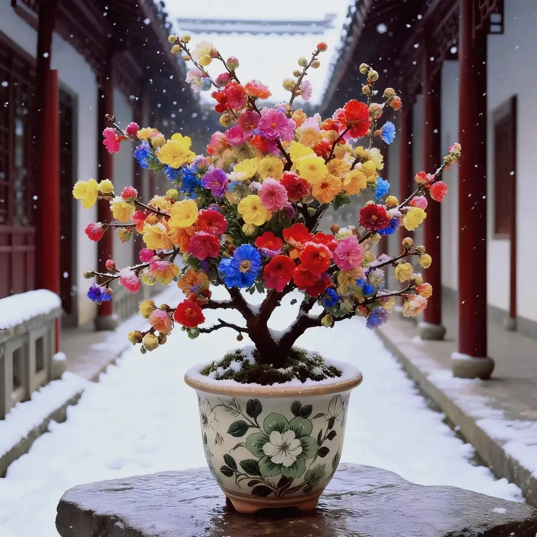 【新品】浓香腊梅树苗盆栽好养耐寒冬天室内室外阳台庭院树苗花卉