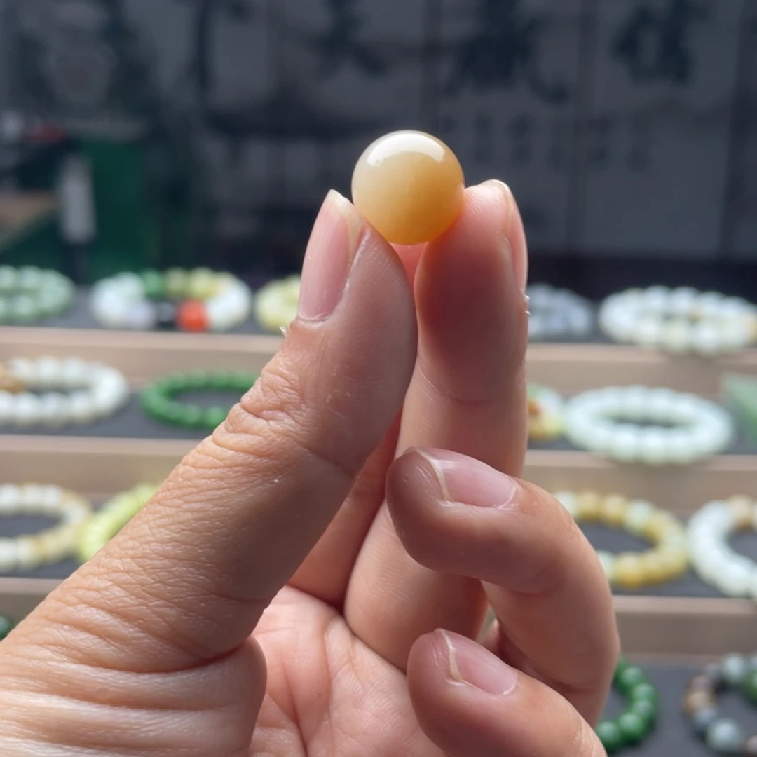 手链未镶嵌和田玉（糖玉）卡12