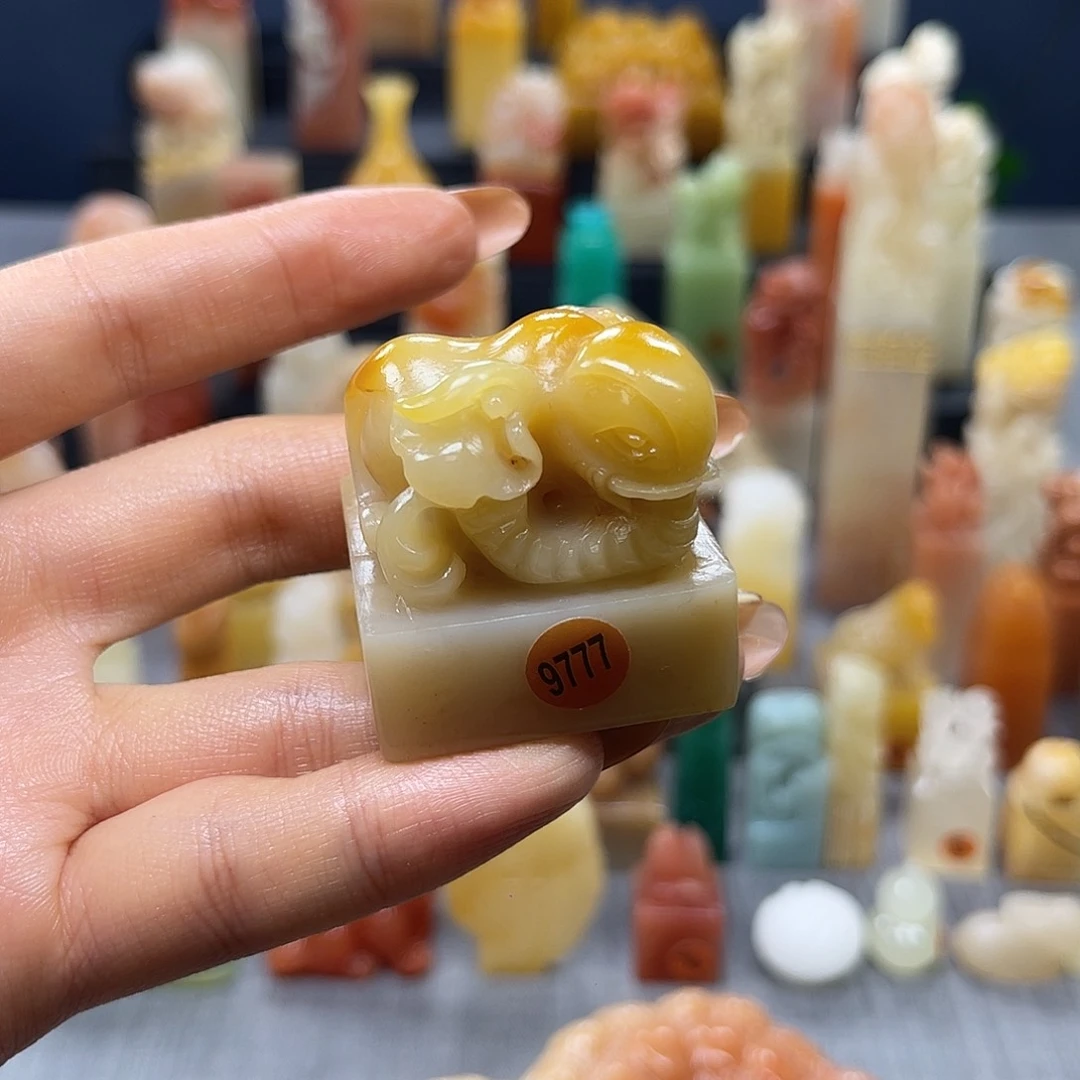 巴林石印石包邮包刻9777