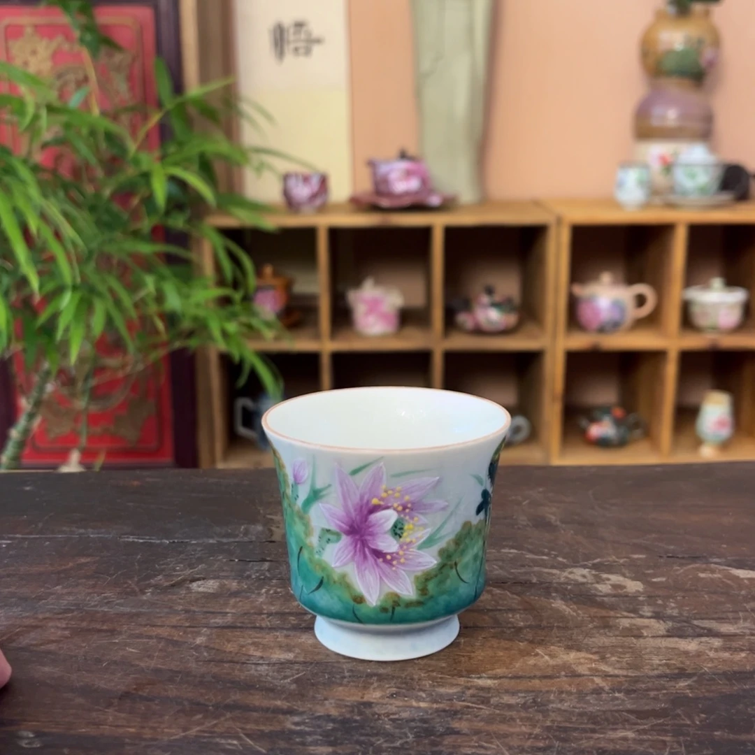 柴烧手工手绘陶瓷