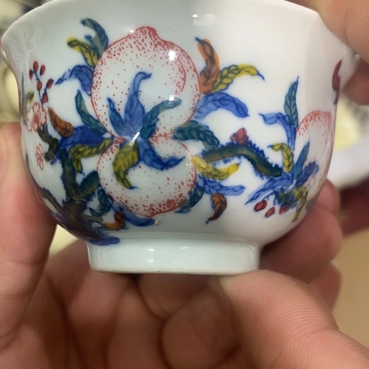 摆件景德镇陶瓷主人杯13455