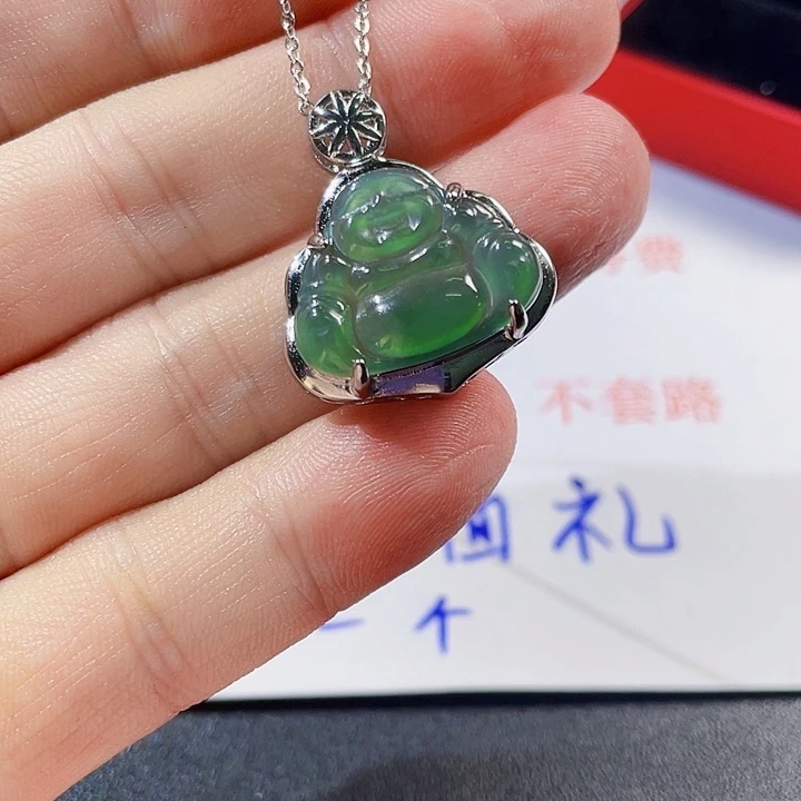 翡翠未镶嵌颈饰112