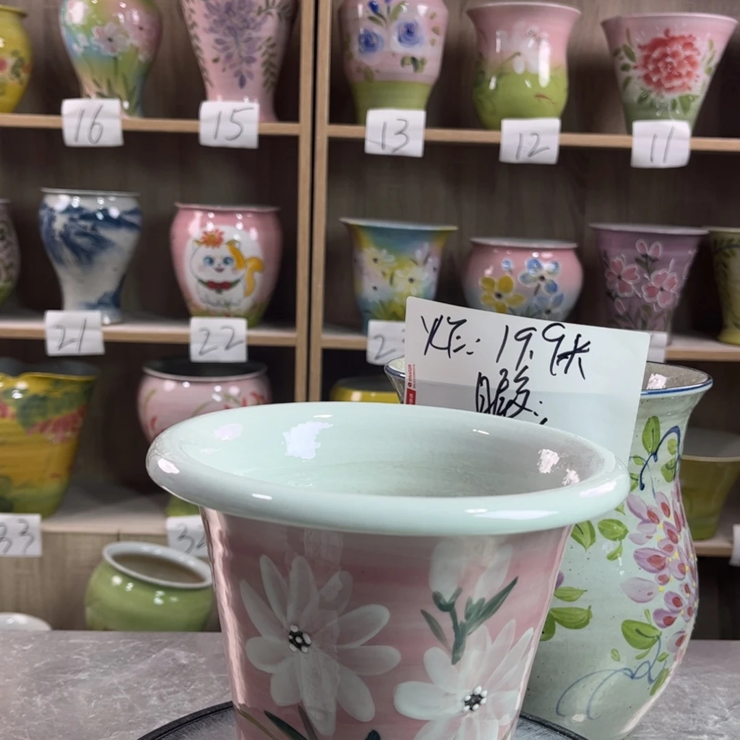 景德镇陶瓷花盆花盆