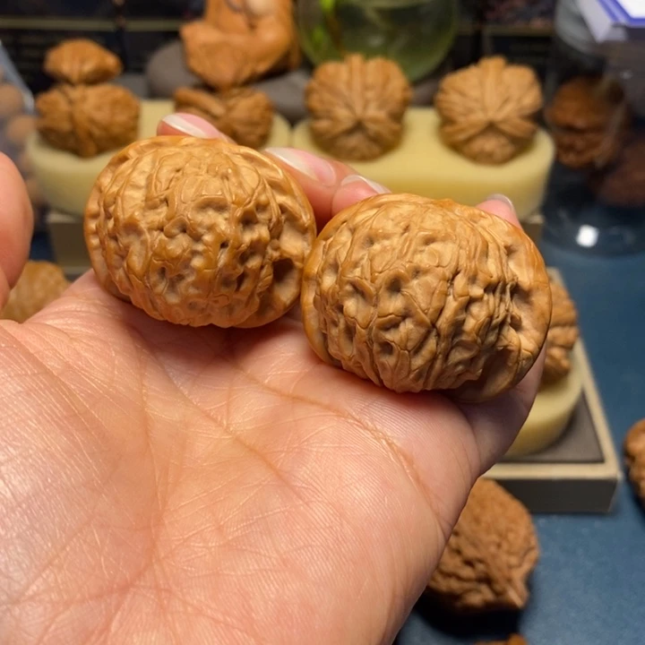 【闪购商品】把件文玩核桃石门元宝