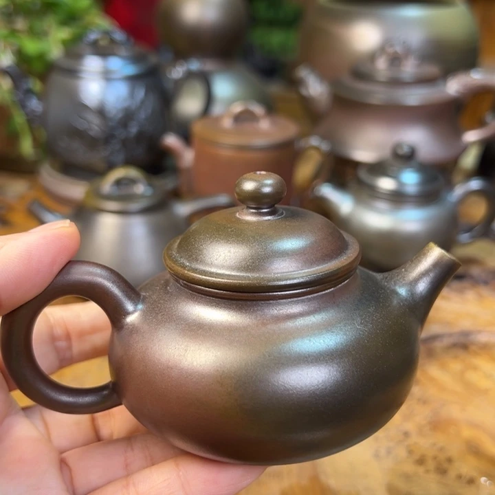 纯柴烧坭兴陶100cc不退换