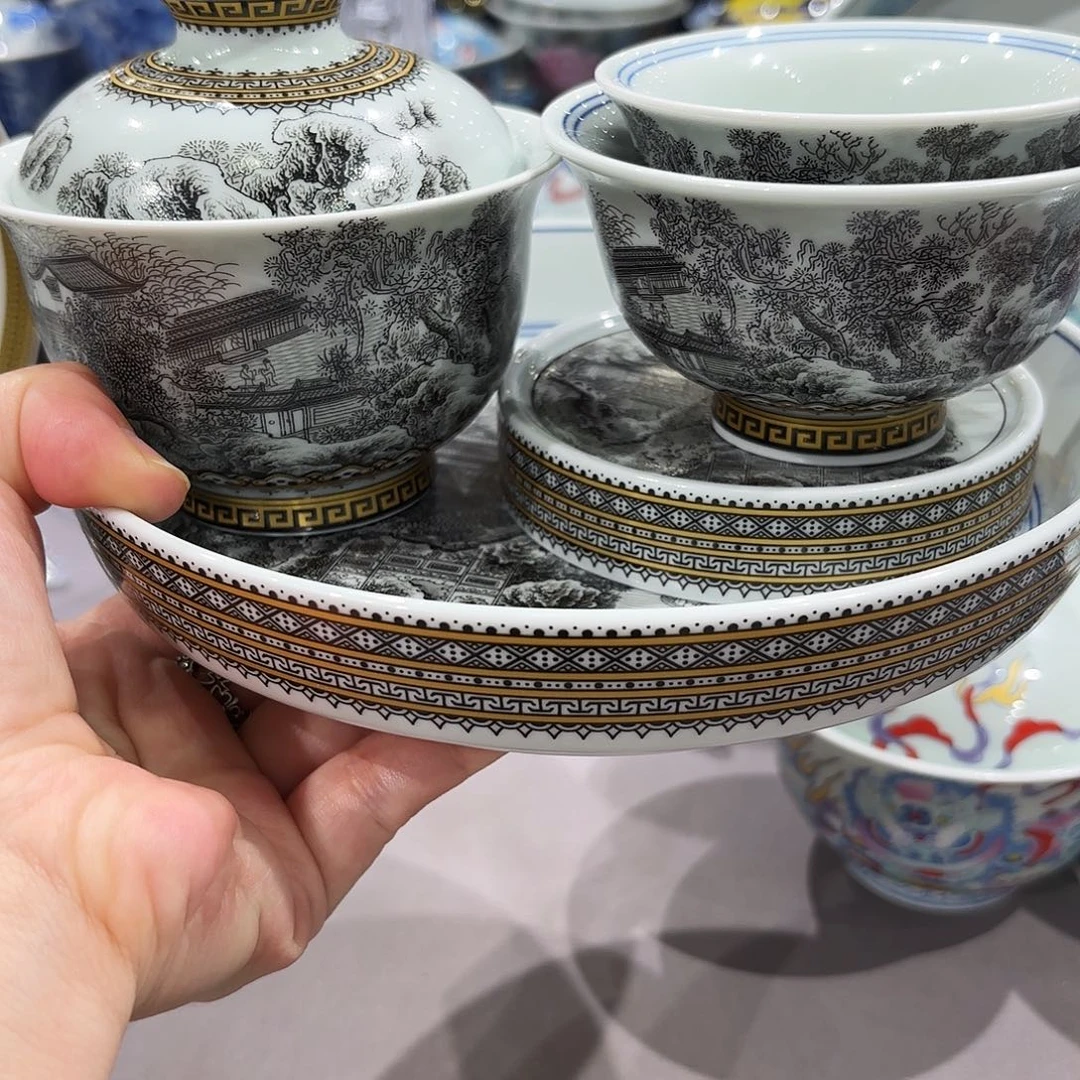 瓷片景德镇瓷器精品展示