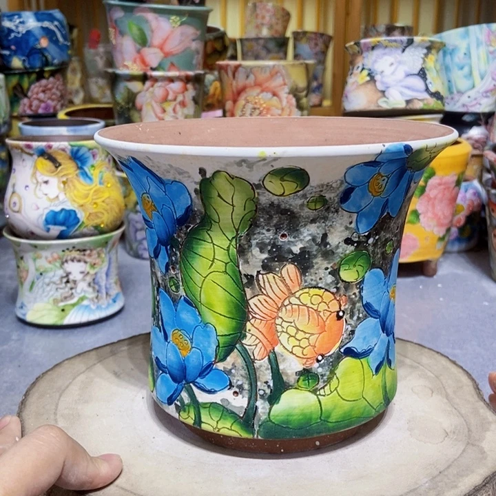 景德镇艺术手绘作品