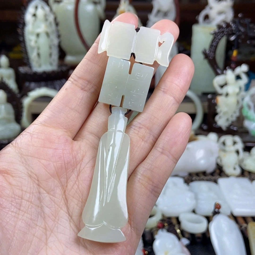 和田玉挂件未镶嵌杨*华