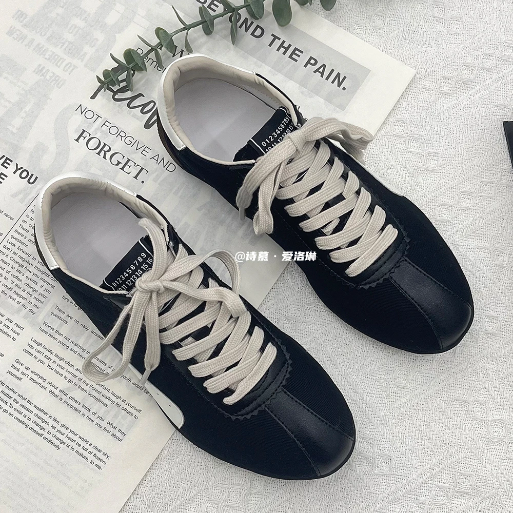 诗慕·爱洛琳【月夜巴黎】运动百搭女款透气休闲平底春夏时尚休闲鞋