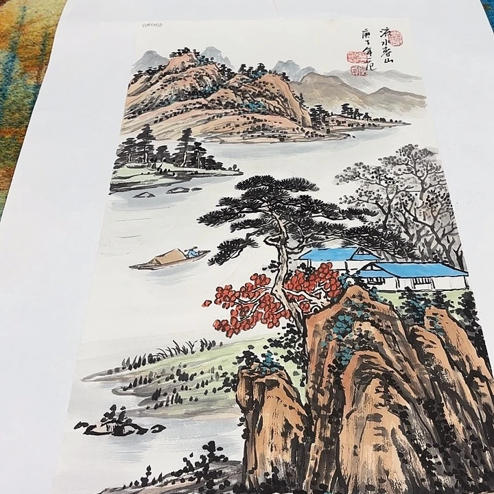 国画姜国华国际原作