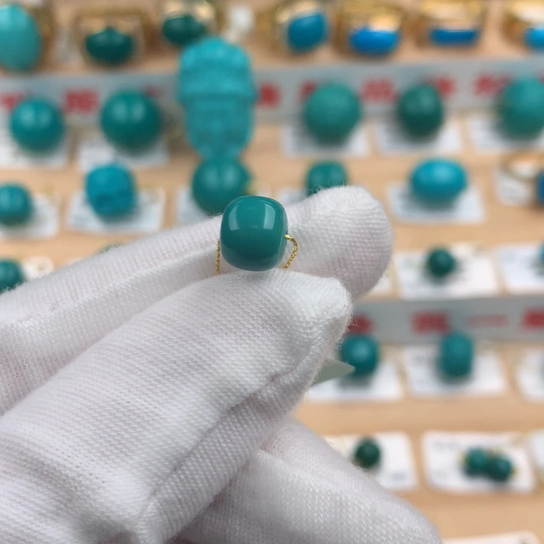 绿松石未镶嵌配饰