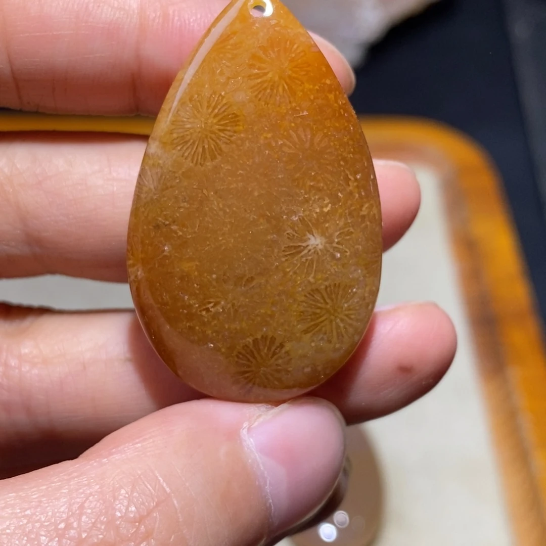 【闪购商品】硅化玉珊瑚玉未镶嵌