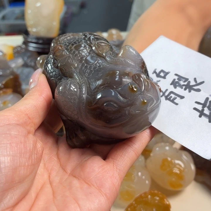 玛瑙/玉髓未镶嵌吊坠(不含链)