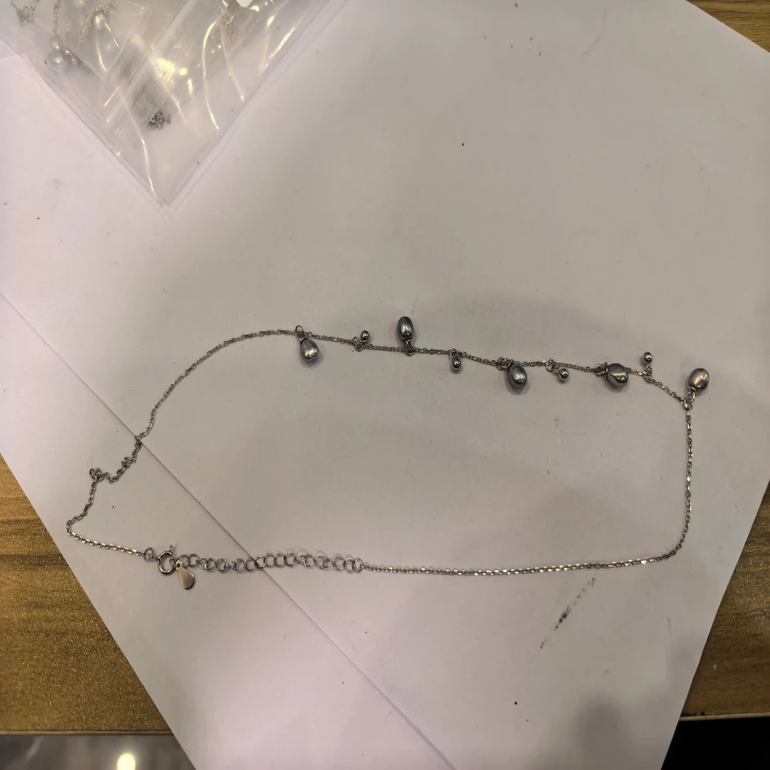 379 天然淡水珍珠项链