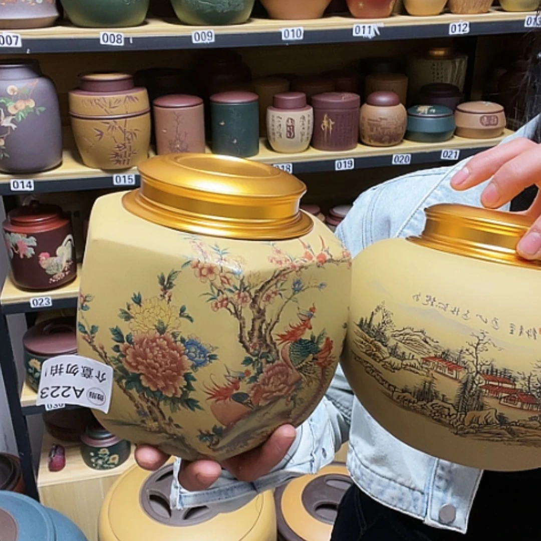 【闪购商品】紫砂茶叶罐紫砂茶叶罐